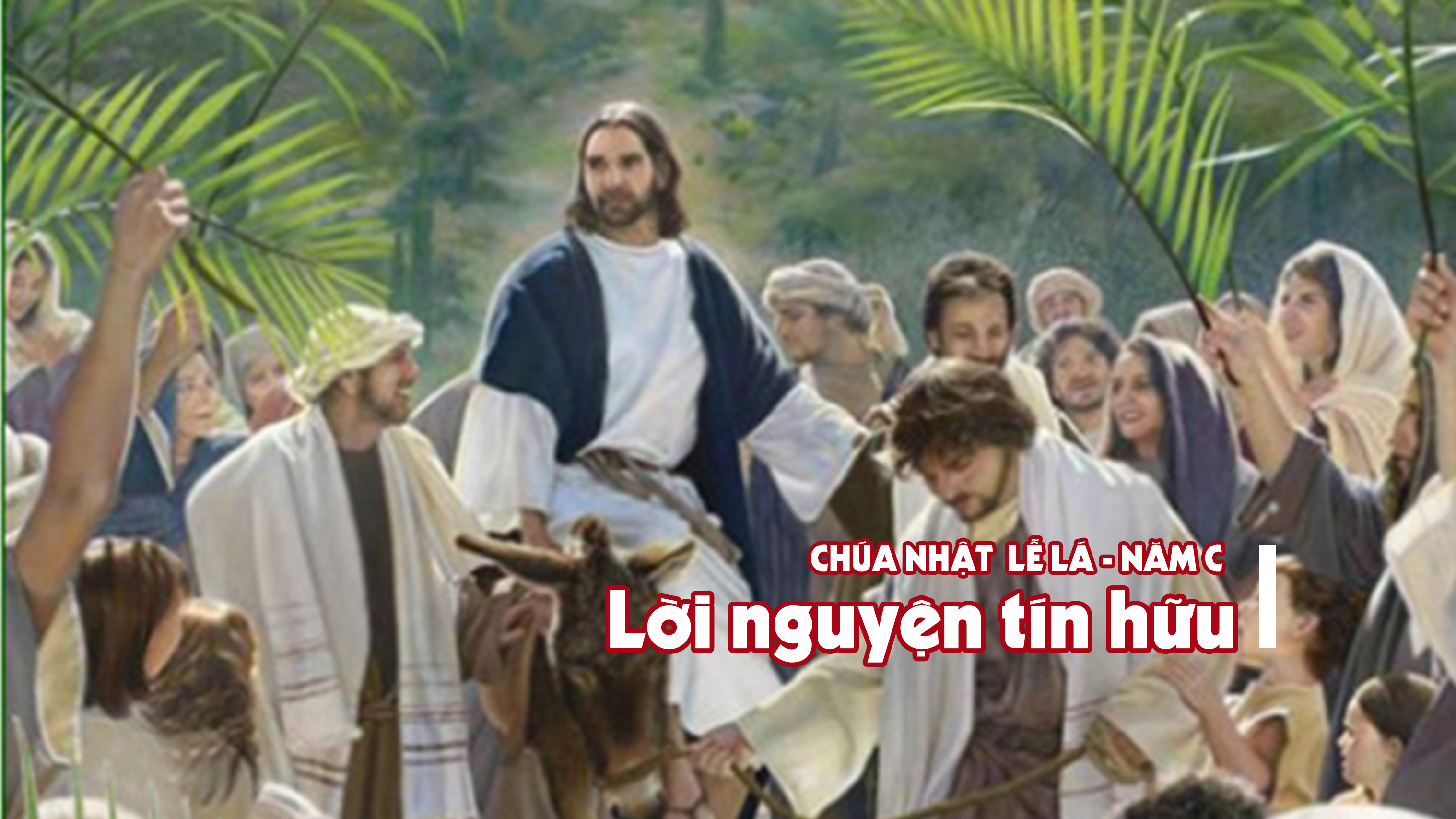 Lời nguyện tín hữu - Chúa nhật Lễ Lá - năm C